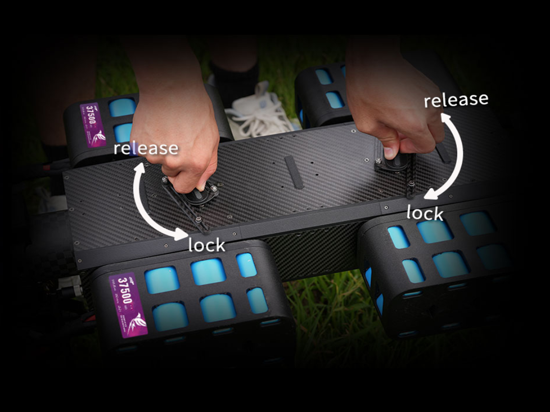 Instant Battery Swap For Seamless Flight