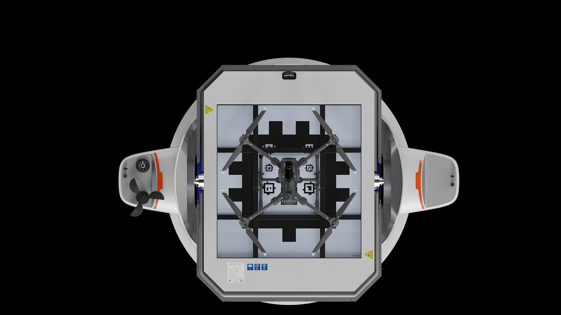 Integrated with the S400E UAV