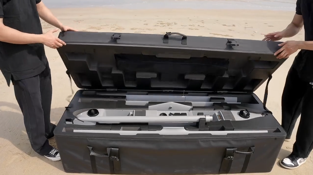 One-Button RTH and Easy Storage